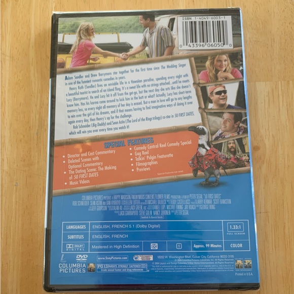 50 First Dates Full Screen Special Edition DVD - Picture 2 of 2